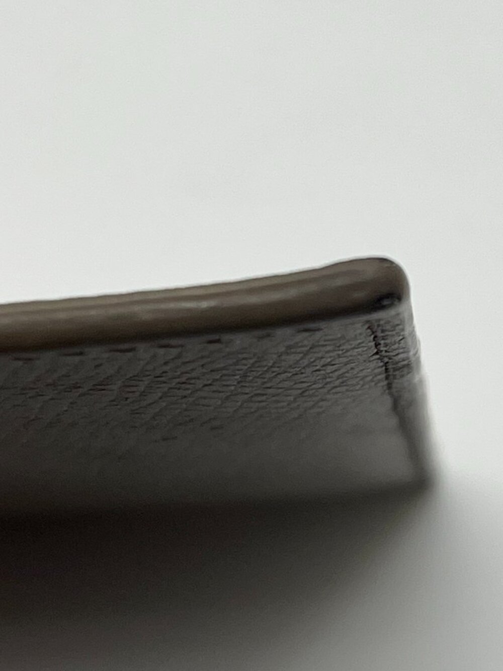 Celine Gray Grained Leather Zipped Compact Card Holder - Picture 10 of 10